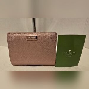 Kate Spade Cara Newberry Lane Rose Gold Wallet